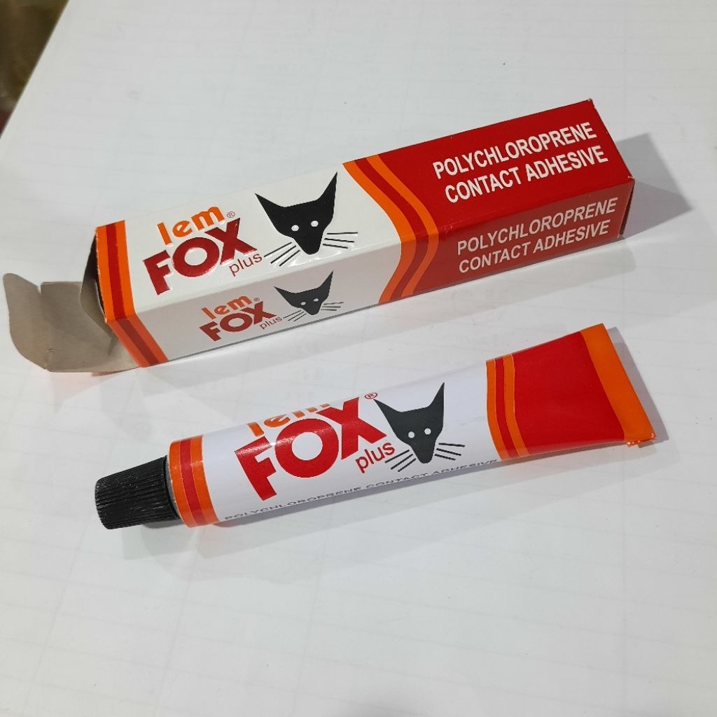 

Lem Fox Plus 20 gram / Lem Fox Kuning 20gr / untuk lem kulit, plastik, karet, karpet