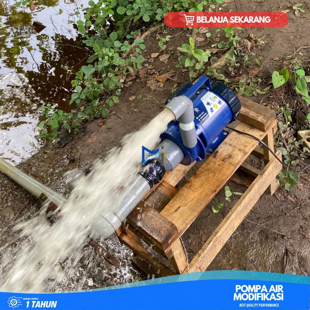 POMPA AIR SHIMIZU MODIFIKASI PIPA 1 INCH