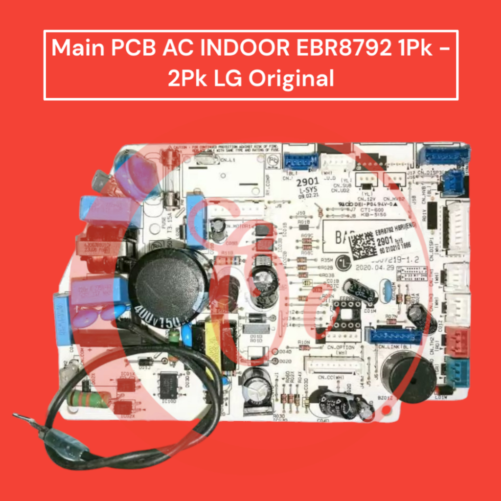 Main PCB AC INDOOR EBR8792 1/2Pk (Setengah PK) LG Original