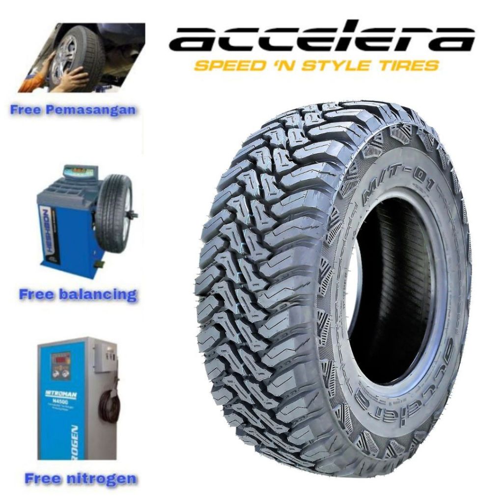 Ban Mobil Ban Baru Tubelles Ban Ring 16  Ban Off Road Ring 16  Ban ACCELERA M/T-01 235 85 R16