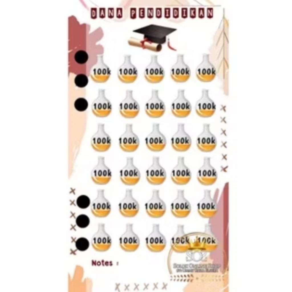 

Dana Pendidikan Kertas Binder A6