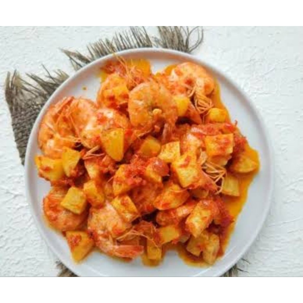 

udang kentang balado