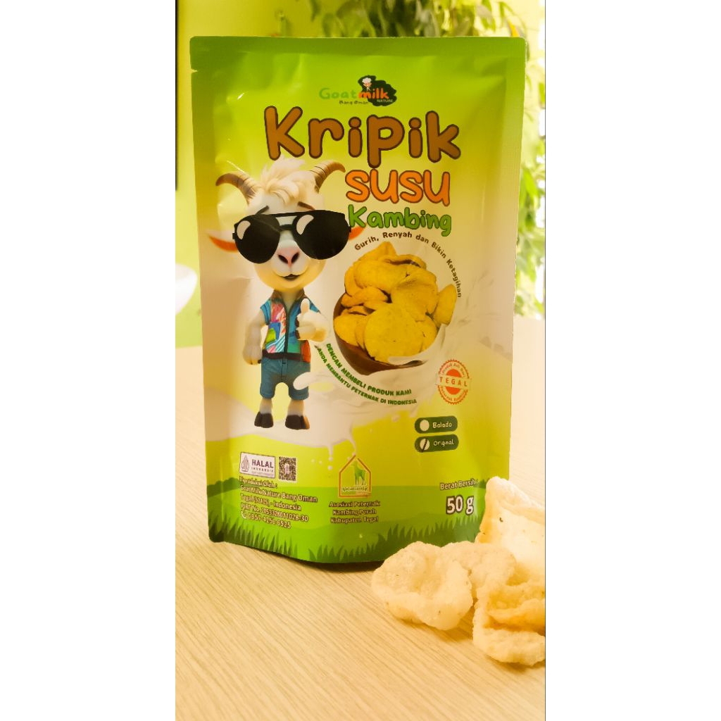 

KERIPIK SUSU KAMBING