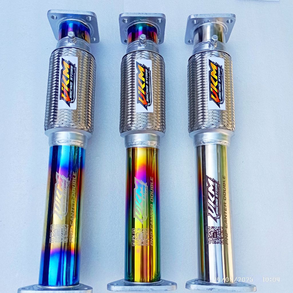 Knalpot original VKM fleksibel ngir PNP canter double ps125 hd ps135 hdx ps136hdl