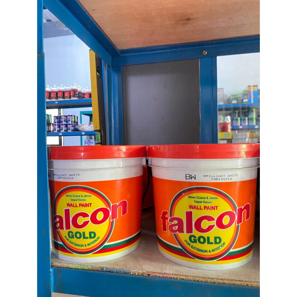 cat tembok falcon gold