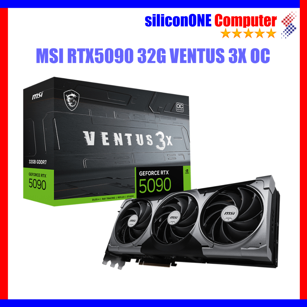 MSI RTX5090 32G VENTUS 3X OC RTX 5090 Graphics Card