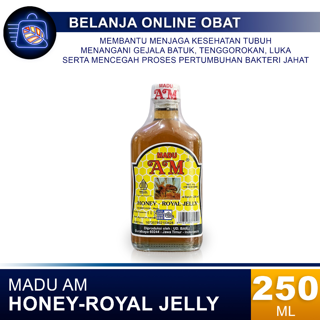 

HONEY - ROYAL JELLY 250 ML // MADU AM