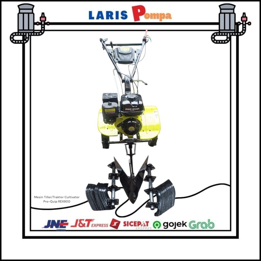 Mesin Tiller/Traktor Cultivator Pro-Quip REX900 (Gear)