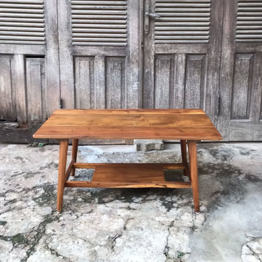 Kayu Lama Meja kopi cofee table jadul