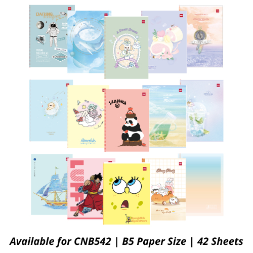 

[PACK] BUKU TULIS BOXY 42 @10 DELI MOTIF TERBARU