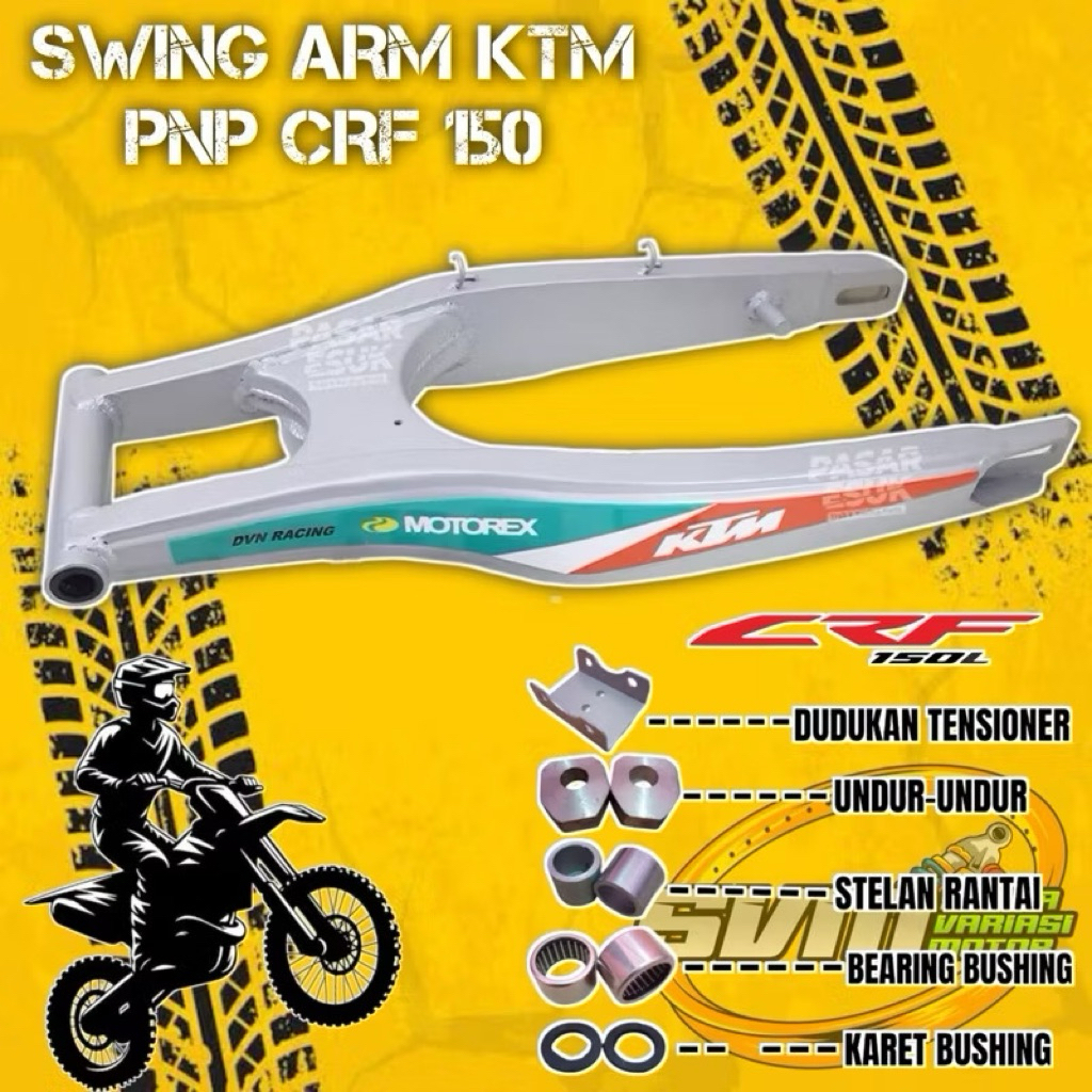 Swing Arm KTM  pnp HONDA CRF150L Swing arm replika KTM Pnp CRF 150 L