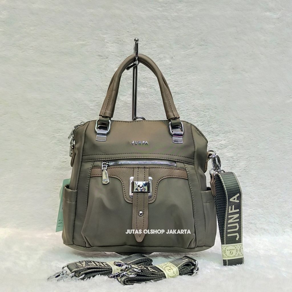 TAS JUNFA MULTIFUNGSI TERBARU BISA RANSEL/SELEMPANG/SANDANG