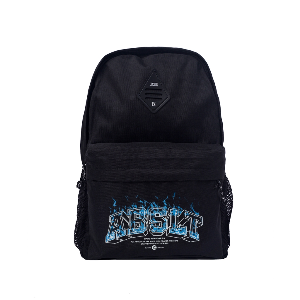 308 Absltunscrd - BACKPACK / TAS RANSEL Bag Laptop Abslt Blue Fire - Black