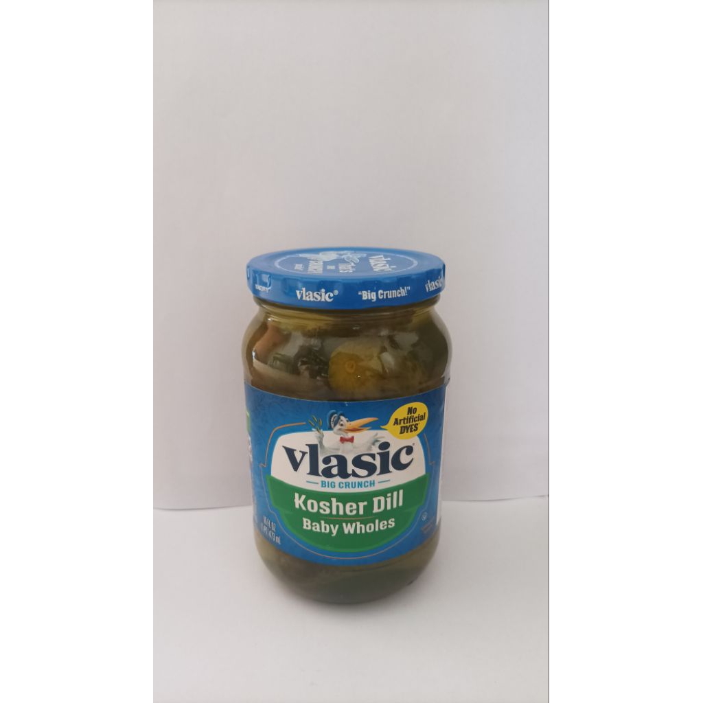 

Vlasic Kosher Dill Pickles Baby Wholes 473ml | Acar Timun | Acar