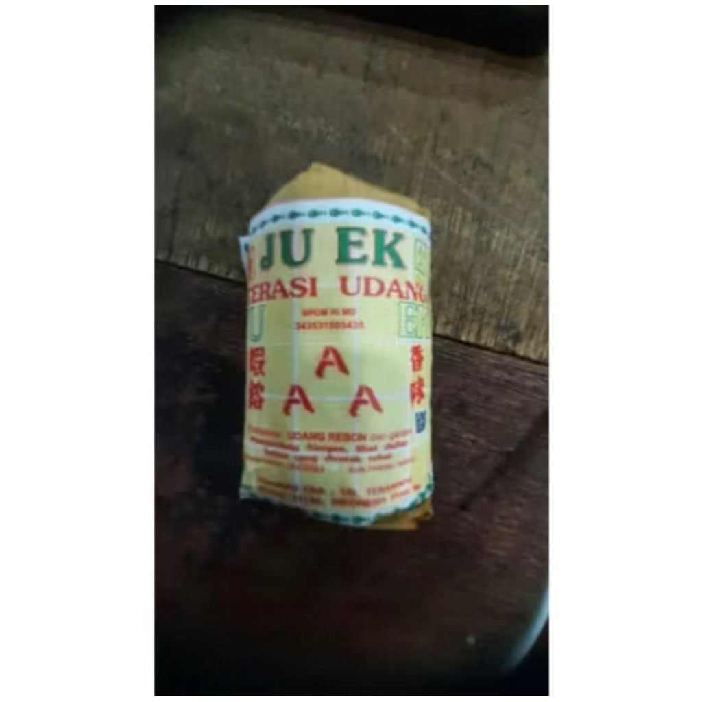 

Terasi juek ecer / terasi udang asli 135 gr