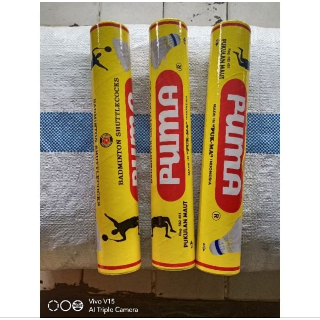 Shuttlecock Kok Puma Kuning Original