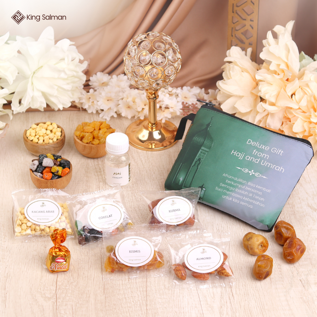

King Salman - Oleh-Oleh Haji & Umroh MARWAH Green Pouch Non-Custom
