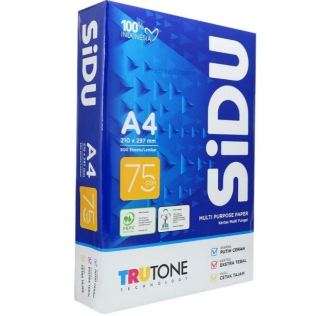 

Kertas Foto Copy Sidu 75 A4