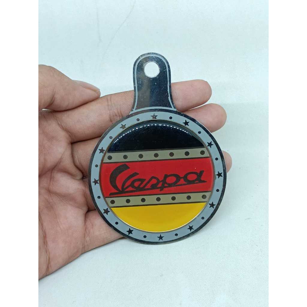 Tax Holder Vespa German Variasi Baut Spakbor Vespa Super Sprint Vbb Vnb