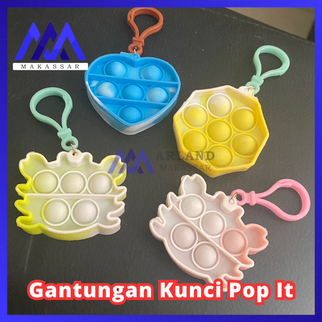 AM Gantungan Kunci Pop IT / Keychain Mini Pop It