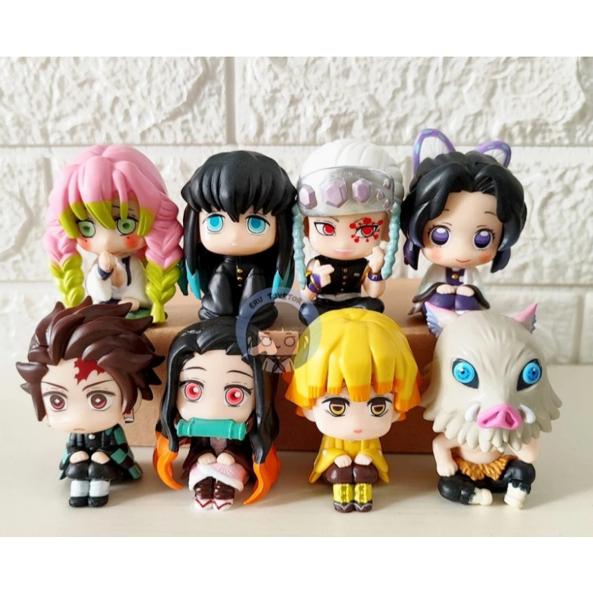 Sellyliavitaliavita Figure Demon Slayer Kimetsu No Yaiba Look Up Series Set 8