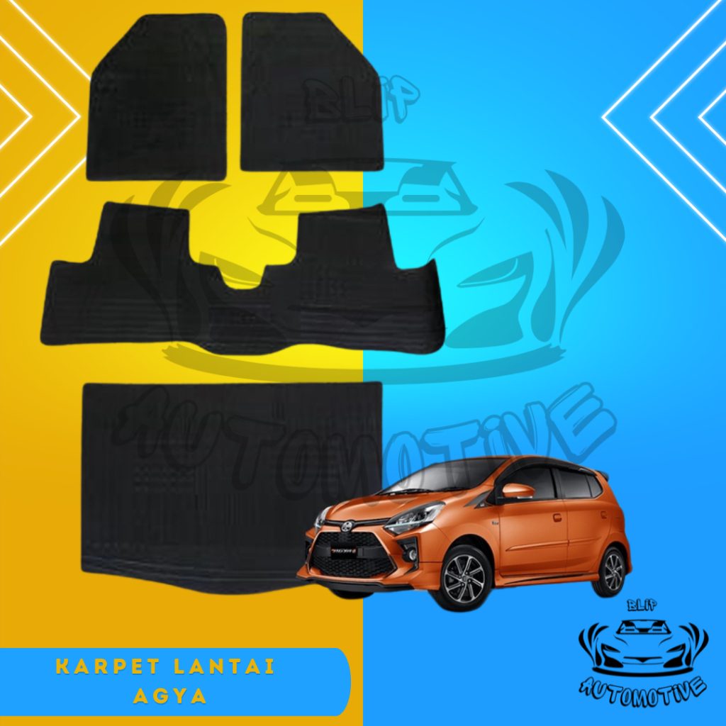 KARPET LANTAI KARET AGYA AYLA / KARPET KARET MOBIL AGYA AYLA / KARPET AGYA AYLA