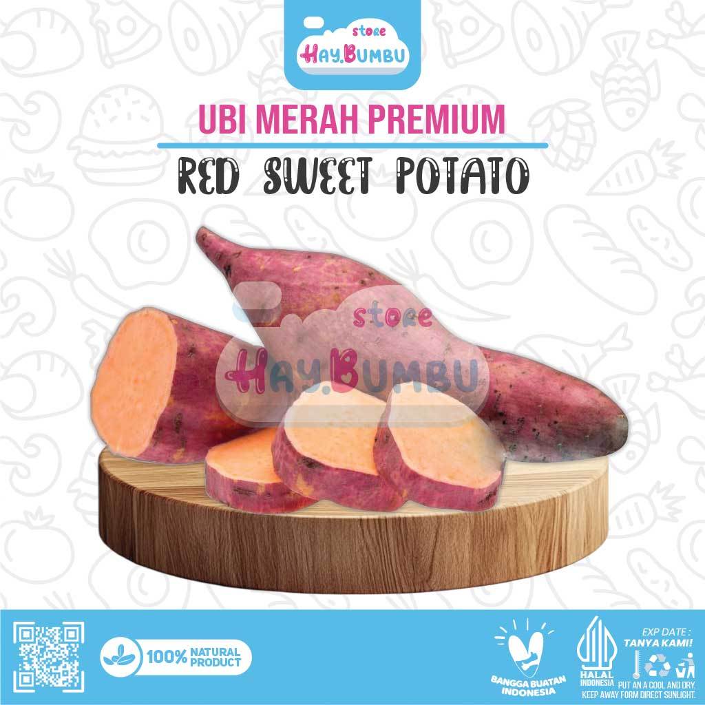 

UBI MERAH MANIS 1KG PREMIUM BERSIH BERKUALITAS