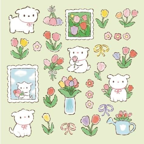 

Alta Sticker - Tulip Puppy