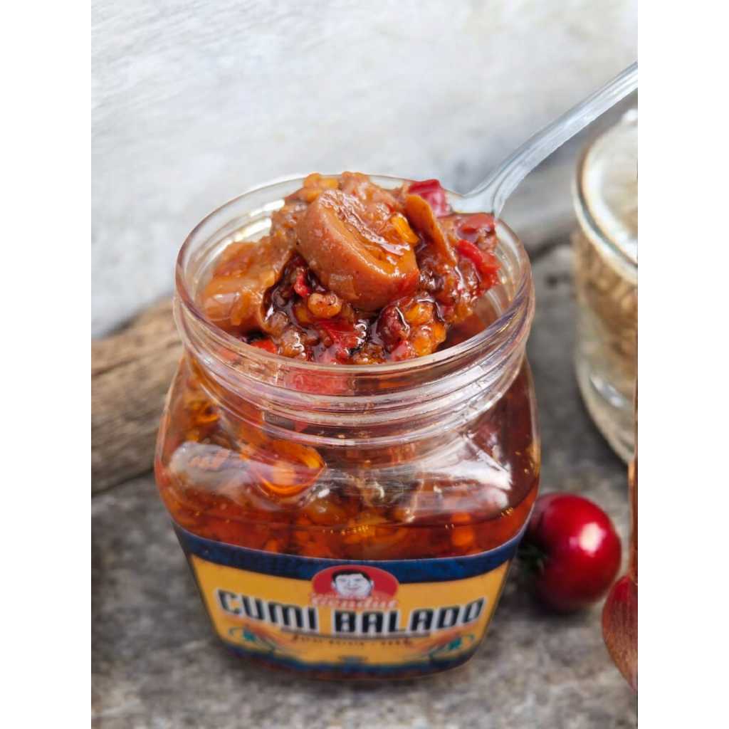

SAMBAL MAS GENDUT - Cumi Balado kemasan 200 Gram