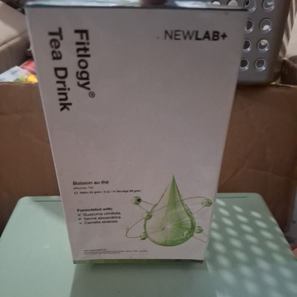 

New Lab+ Fitlogy Tea Drink 14 bags RIJEK KEMASAN