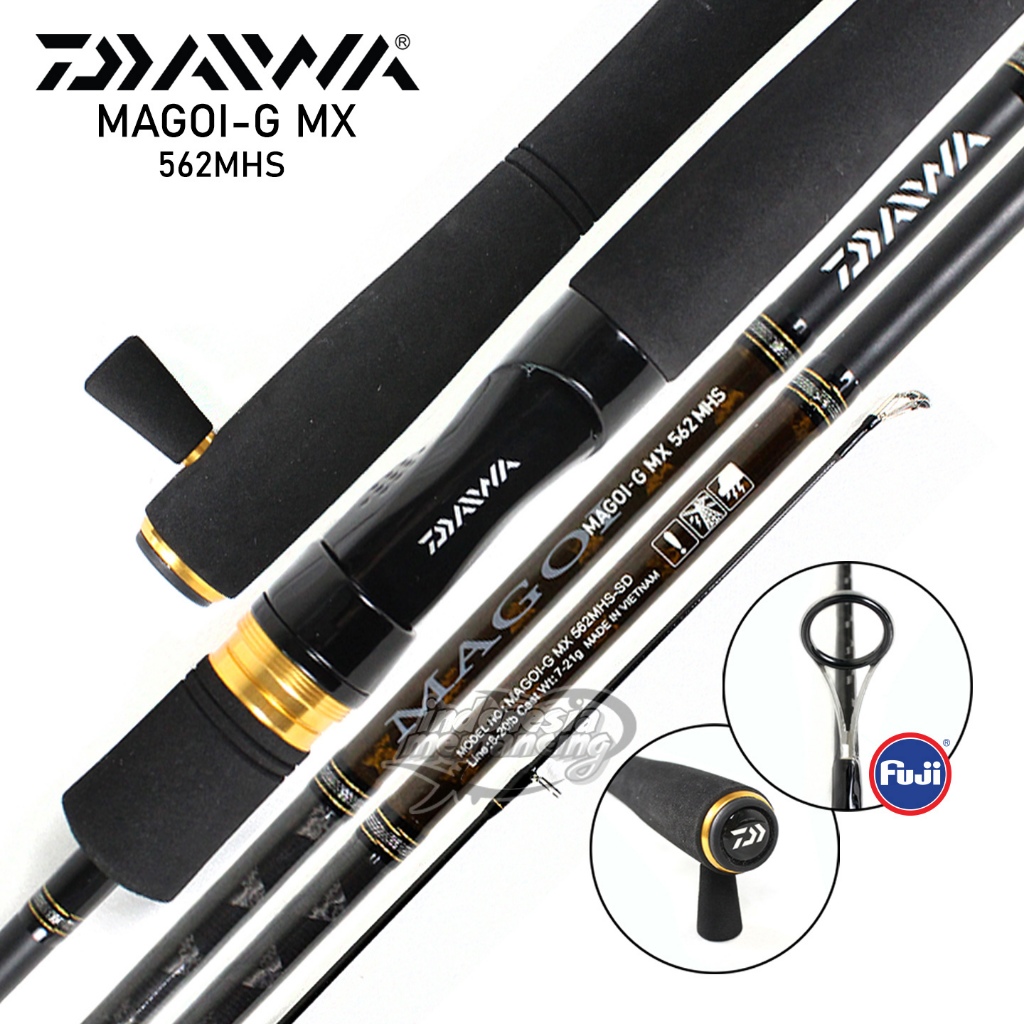 Joran DAIWA MAGOI G MX | Ring Fuji Alconite |168 183cm| 6-14lbs 8-20lbs | Spinning Galatama~IM Store