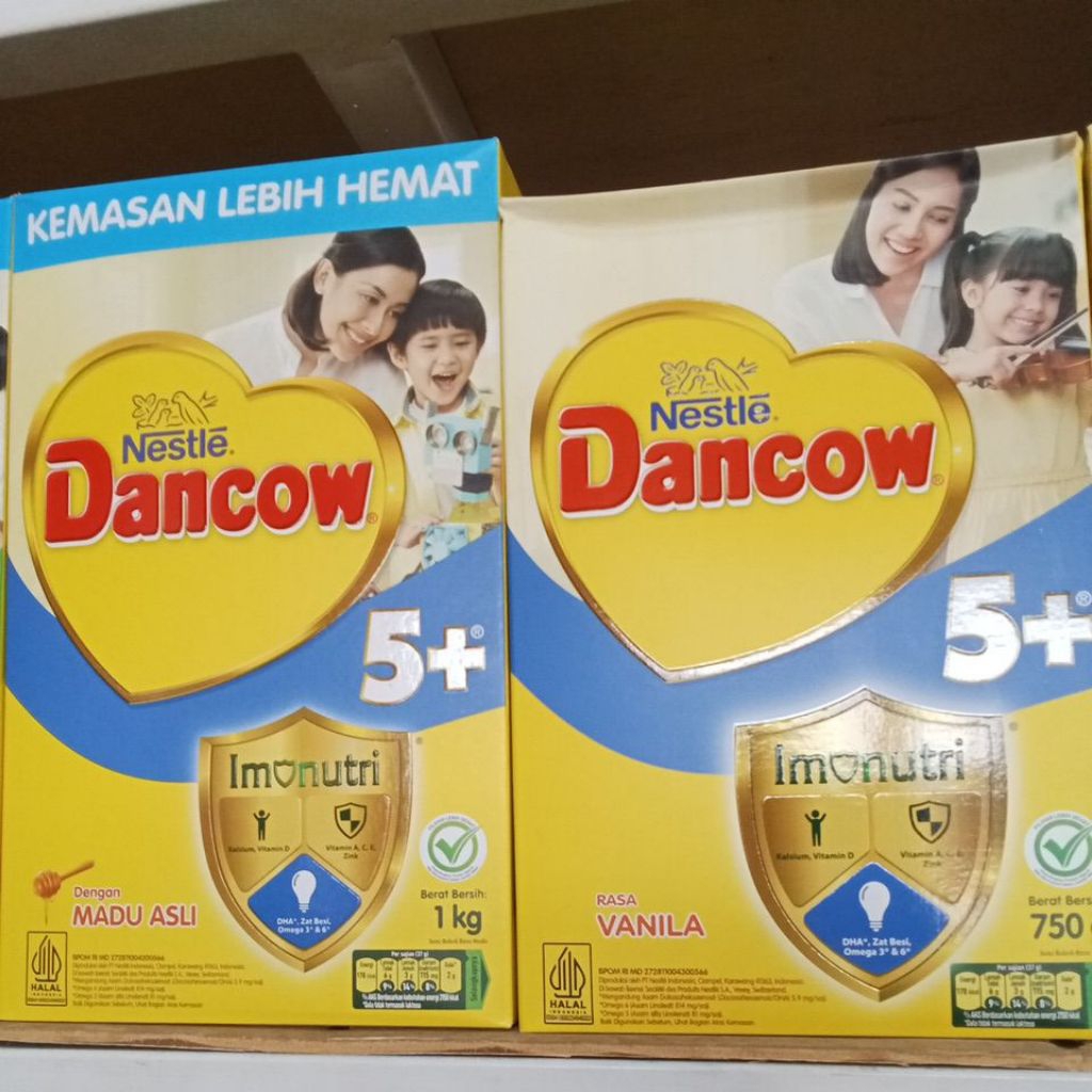 

Nestle Dancow 5+ madu&vanila