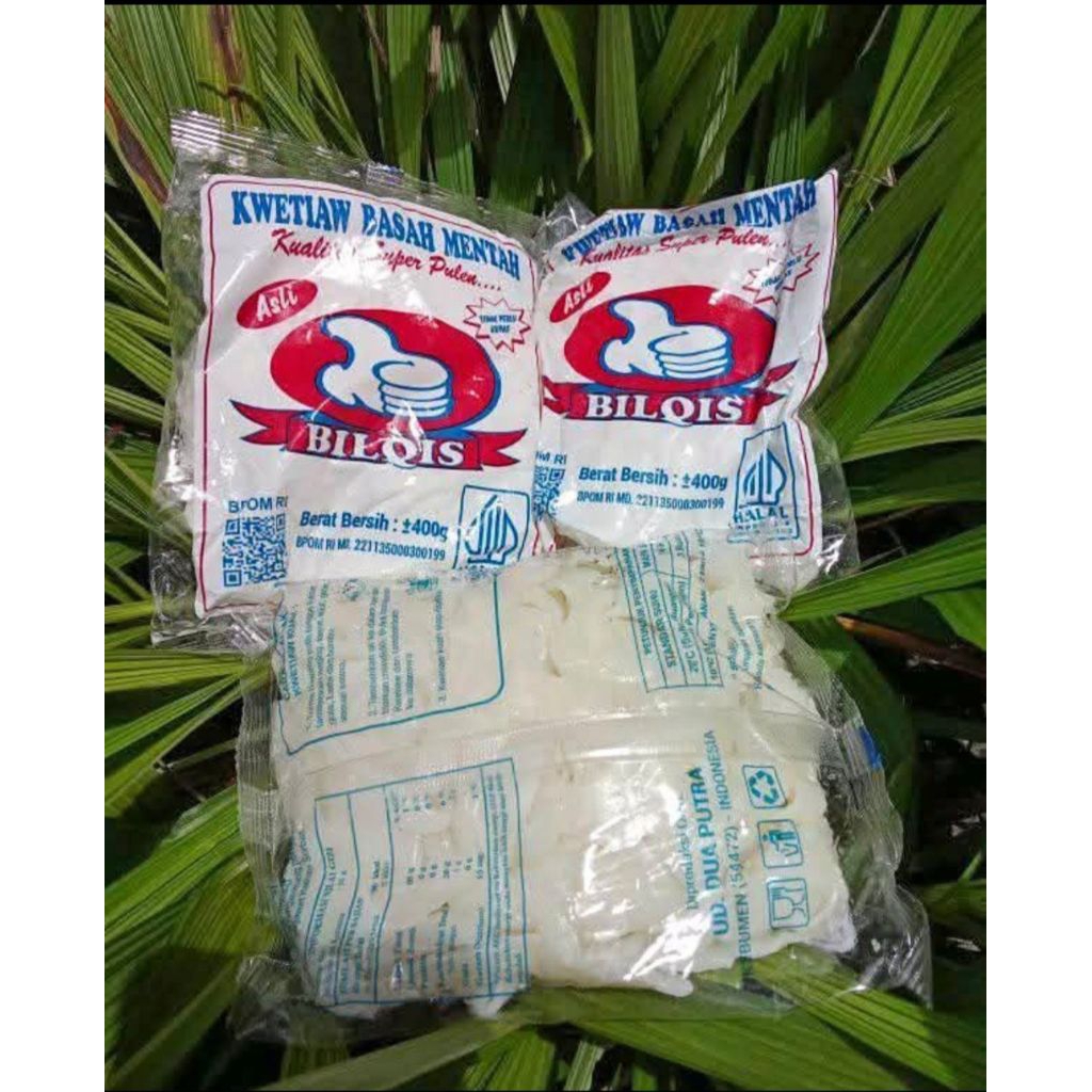 

Kwetiaw Basah kwetiaw Bilqis 400gram kuetiau