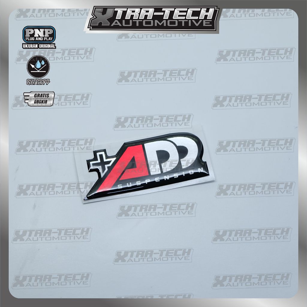 emblem timbul add suspension / sticker timbul add suspension / sticker shock add suspension
