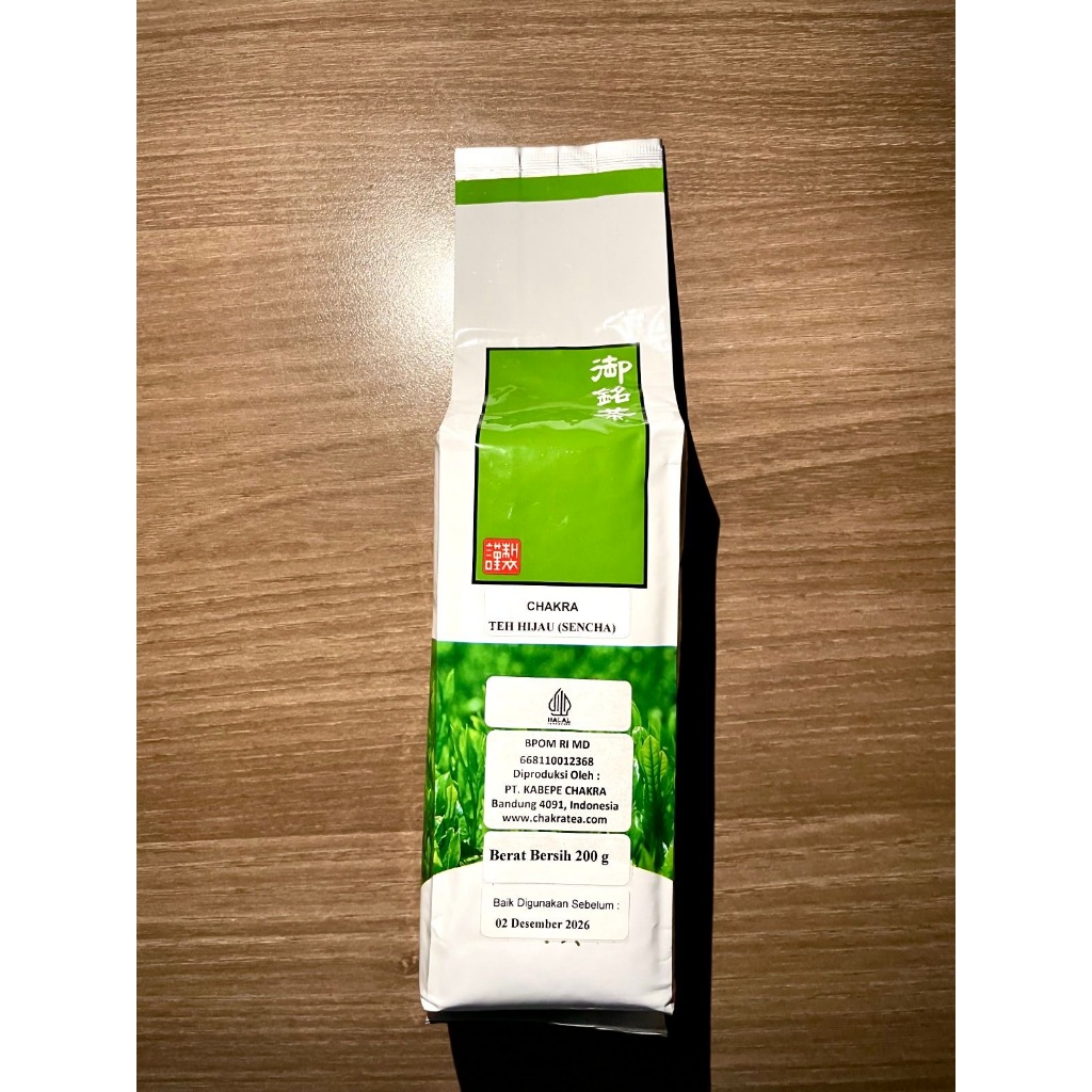 

Chakra Teh Hijau Sencha 200g
