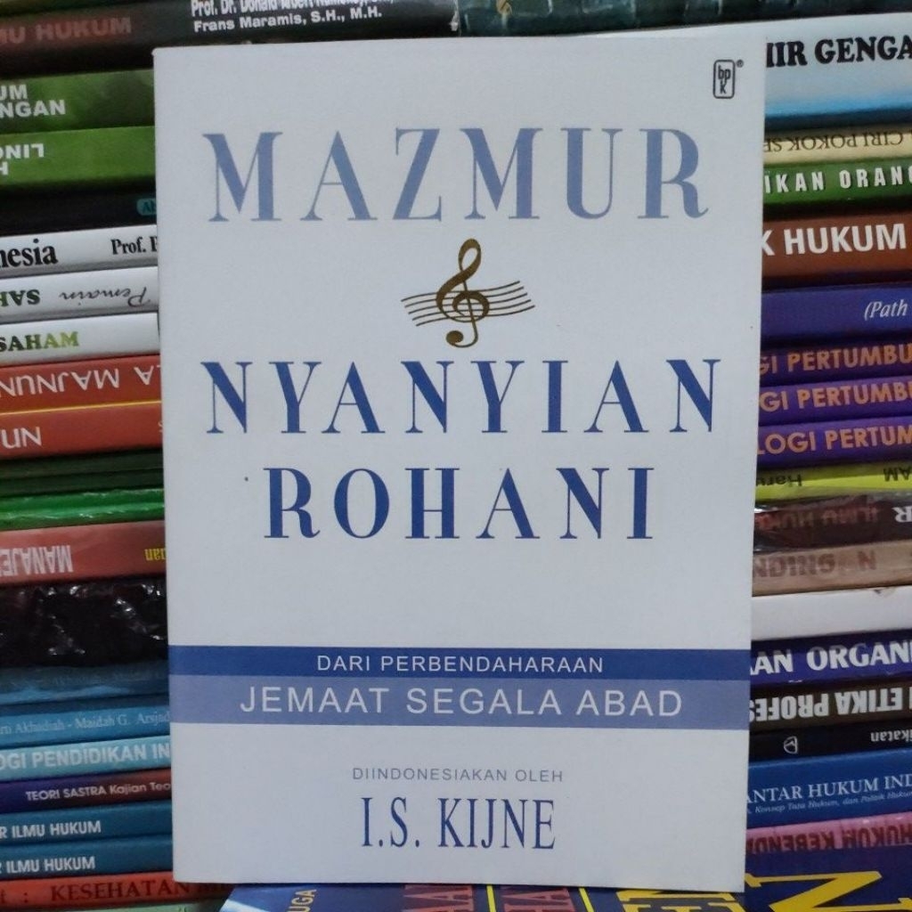 BUKU MAZMUR DAN NYANYIAN ROHANI