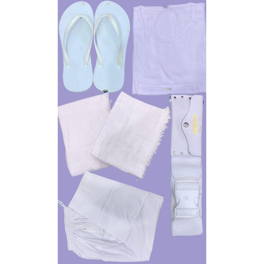 Set Perlengkapan Haji can Umroh Pria