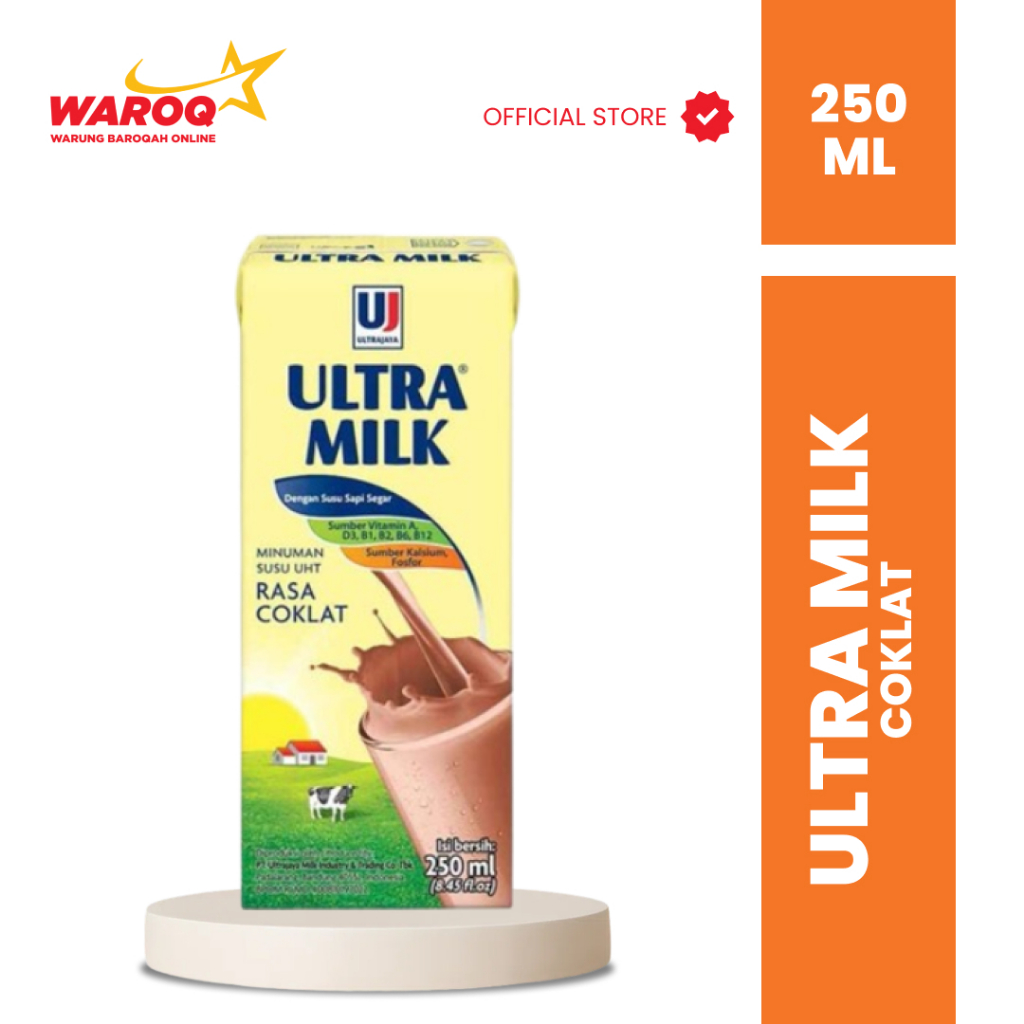 

ULTRA MILK COKLAT 250ML KOTAK (DUS)
