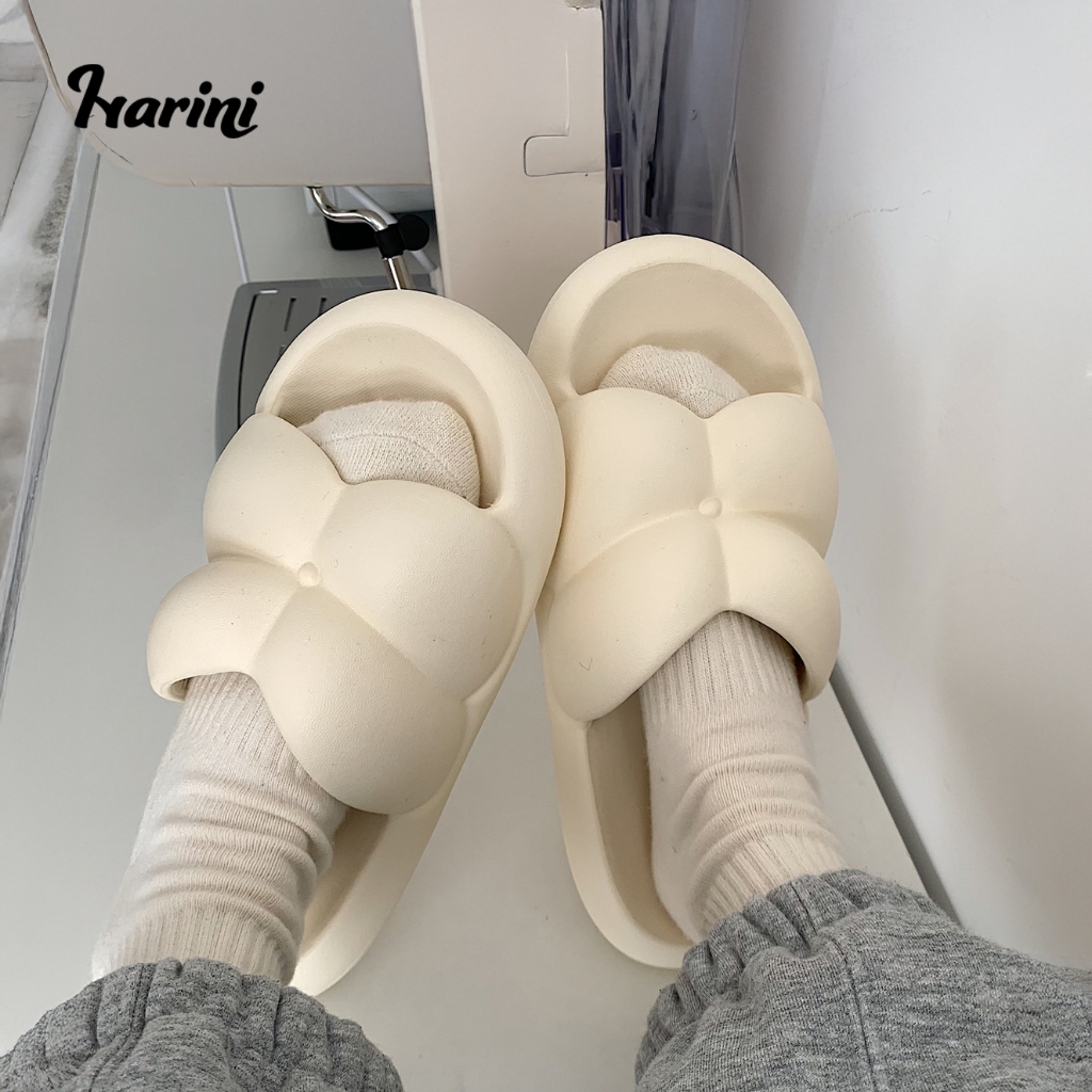 Sandal Slop Wanita Jelly Import Karet Lucu Perempuan Korea Women Shoes Flat Sandals 9010