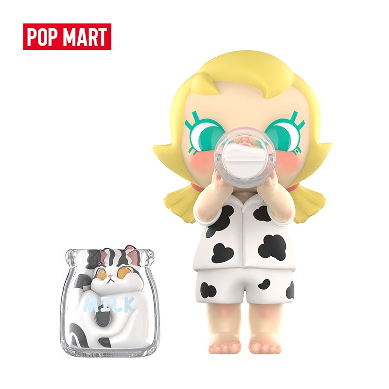 POP MART Baby Molly & Baby Tabby Series Action Figures Blind Box Birthday Gift Kid Toys