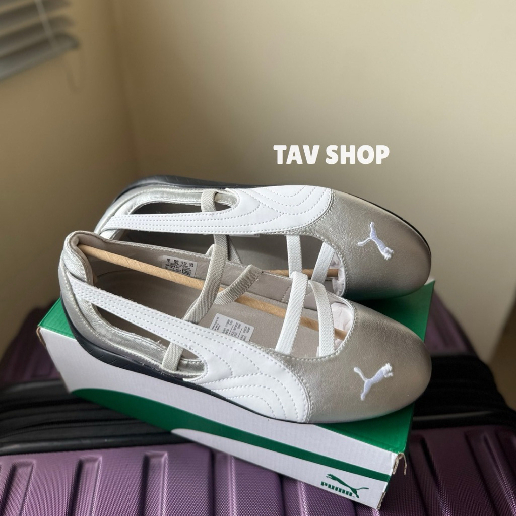 PUMA Speedcat Ballet Suede / Metalic Silver Women - NEW ORIGINAL