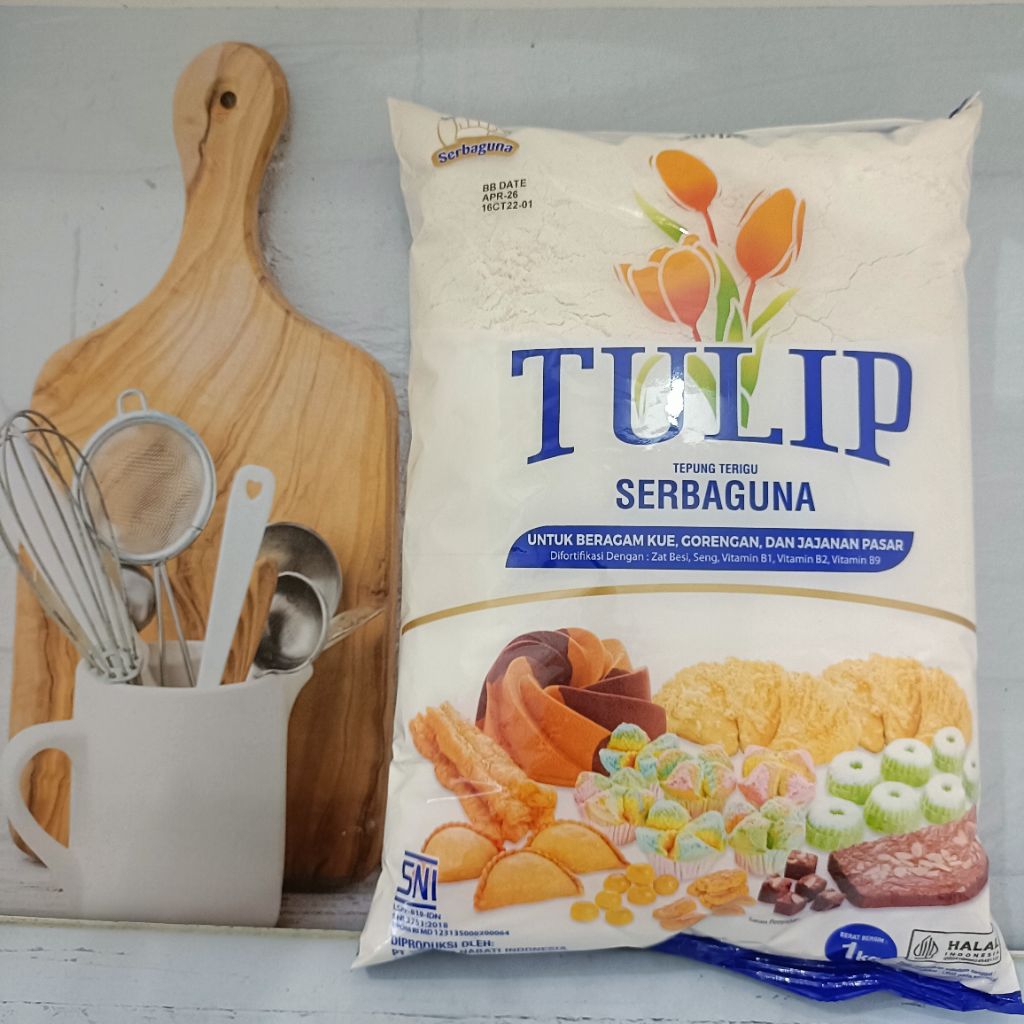 

TULIP TEPUNG TERIGU ( 500GR )