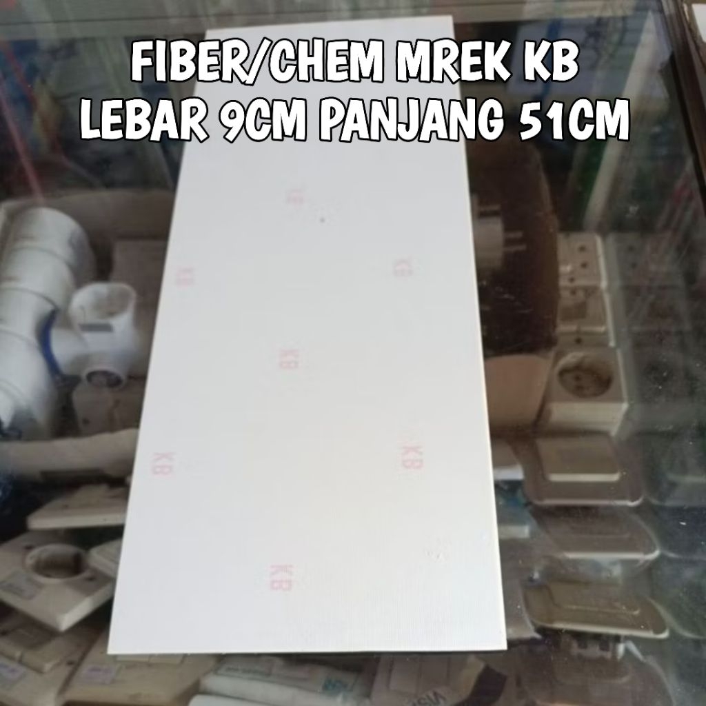 Pcb polos chem fiber putih