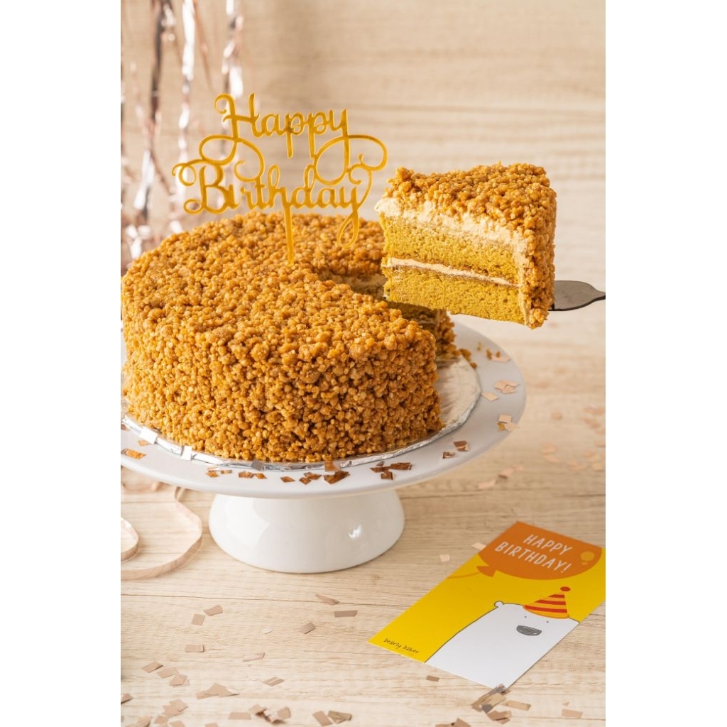 

Kue Bolu Bearly (sponge cake) - [gosend instant courier only]