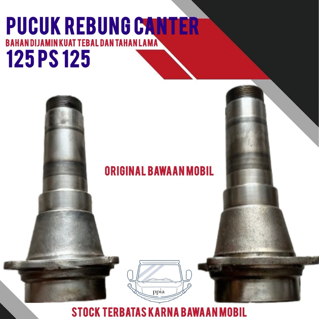 Pucuk rebung canter 125 original bawaan mobil (harga perbiji) / pucuk bumbungan ps125 / Housing end 