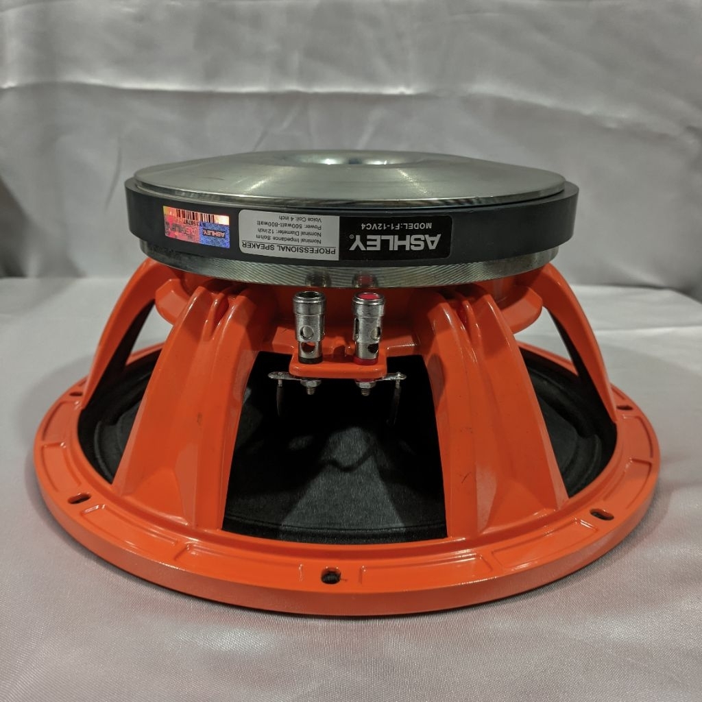 speaker 12 inch ASHLEY F1 12VC4 VOICE COIL 4 ORIGINAL