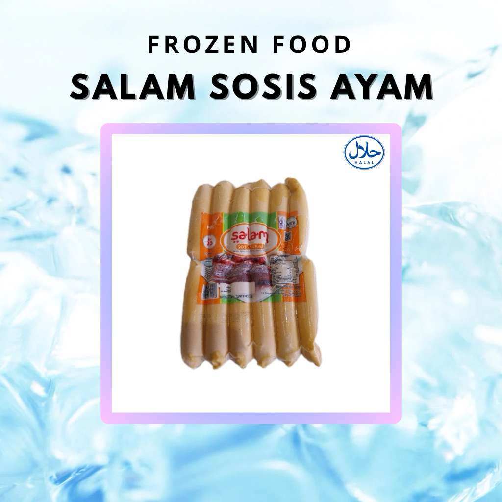 

SOSIS BAKAR SALAM/SOSIS AYAM/BBQ GRILL/FROZEN FOOD SURABAYA