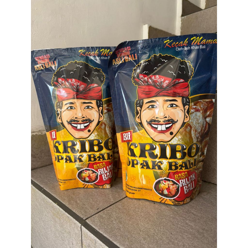 

KRIBO OPAK BALI KECAK MAMA || 200 GRAM || OLEH OLEH KHAS BALI