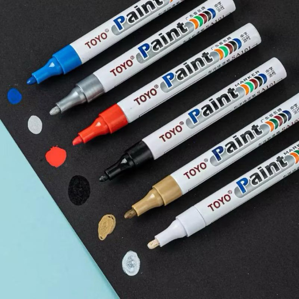 

Spidol Ban Mobil Motor Sepeda TOYO Karet Car Tyre Paint Marker Toyo ORIGINAL Permanent