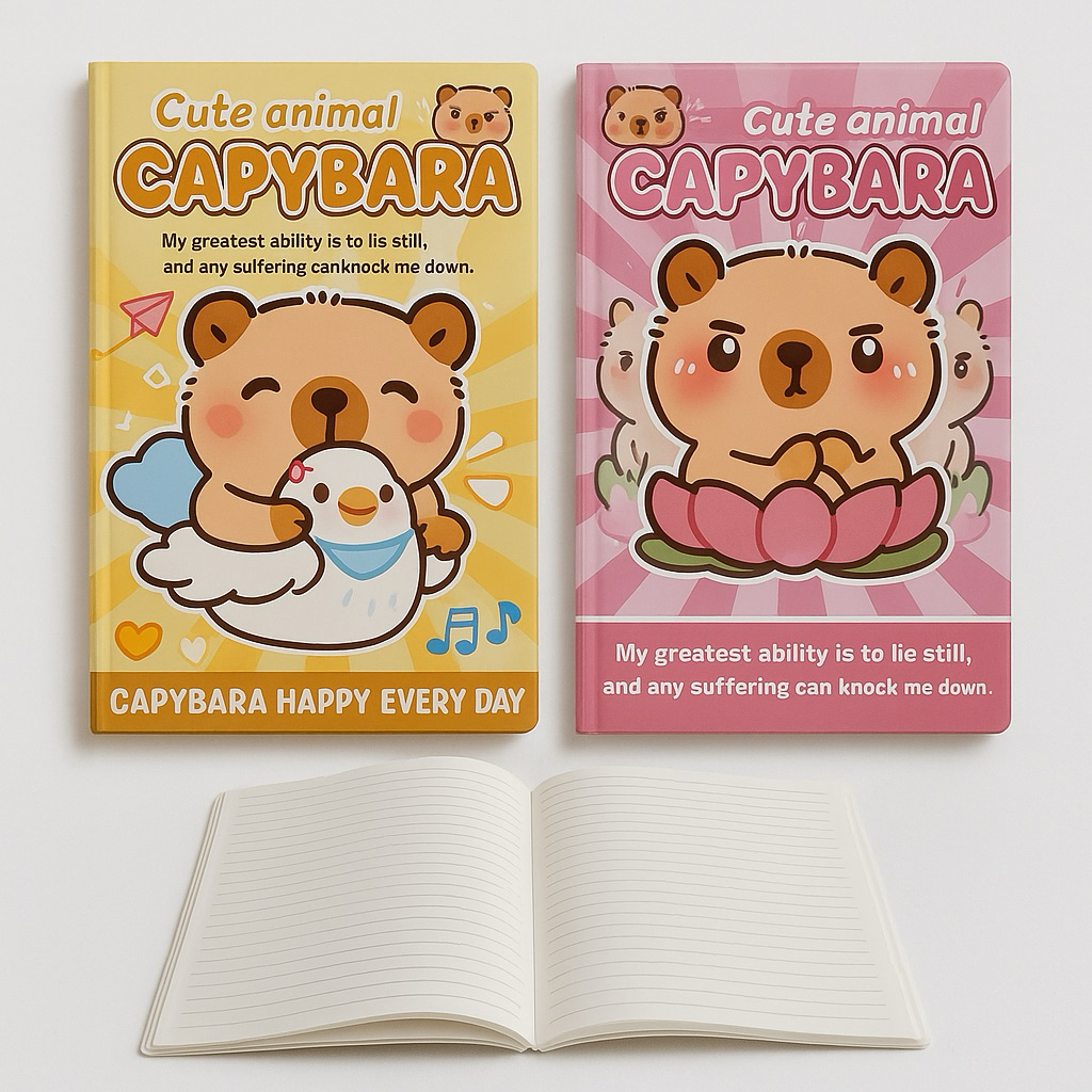

Scoop Buku Tulis / Notebook Capybara 17x25cm 70170600